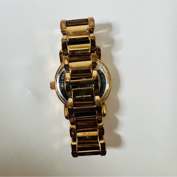Gold & Pink Michael Kors Watch - Picture 7 of 12